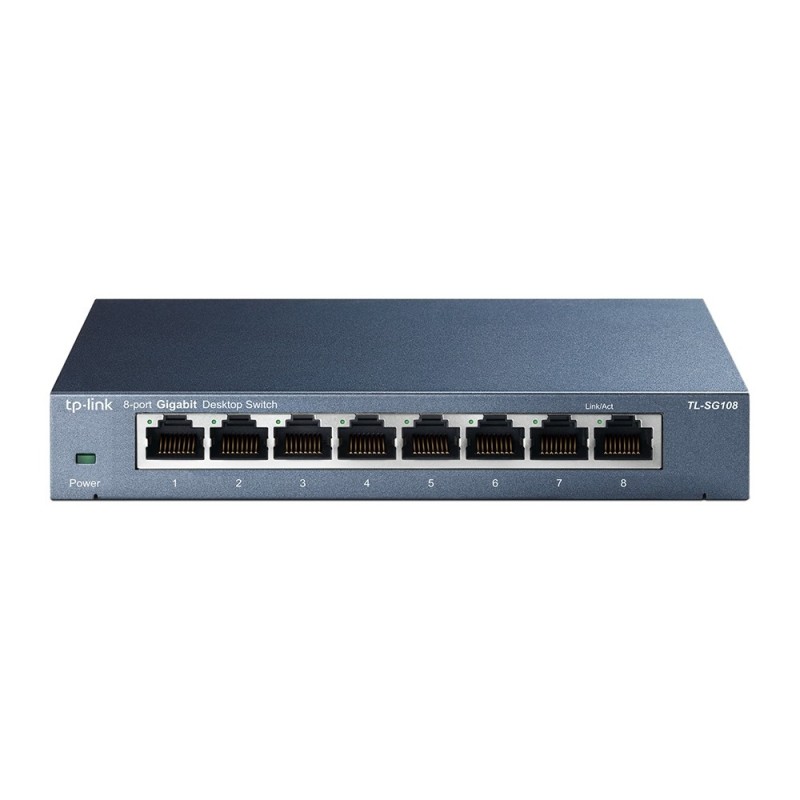 TL-SG108 - V3 - Switch - unmanaged - 8 x 10/100/1000